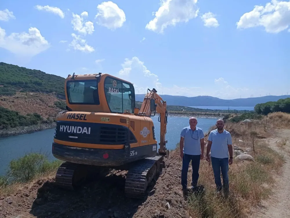 Erdek’te 150 bin zeytin ağacı daha suya kavuşacak 