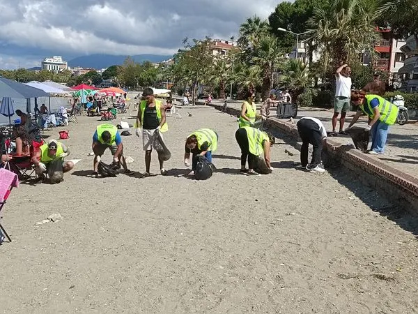 Kurbağalı’da temizlik çalışması