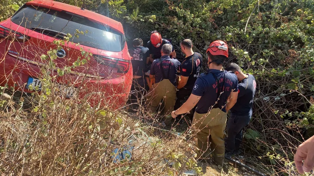 Erdek-Bandırma yolunda kaza: 1 yaralı 