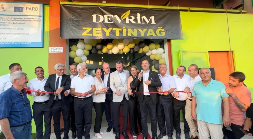 Devrim Zeytinyağı Fabrikası yeni adresinde açıldı