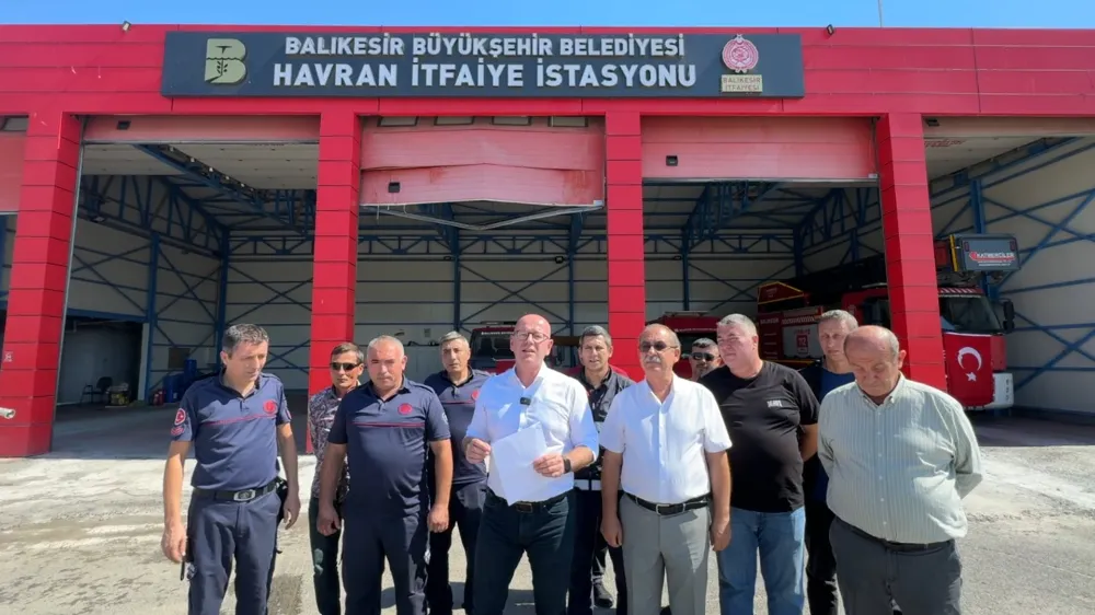 CHP’Lİ SERKAN SARI İTFAİYECİLERİN SESİ OLDU