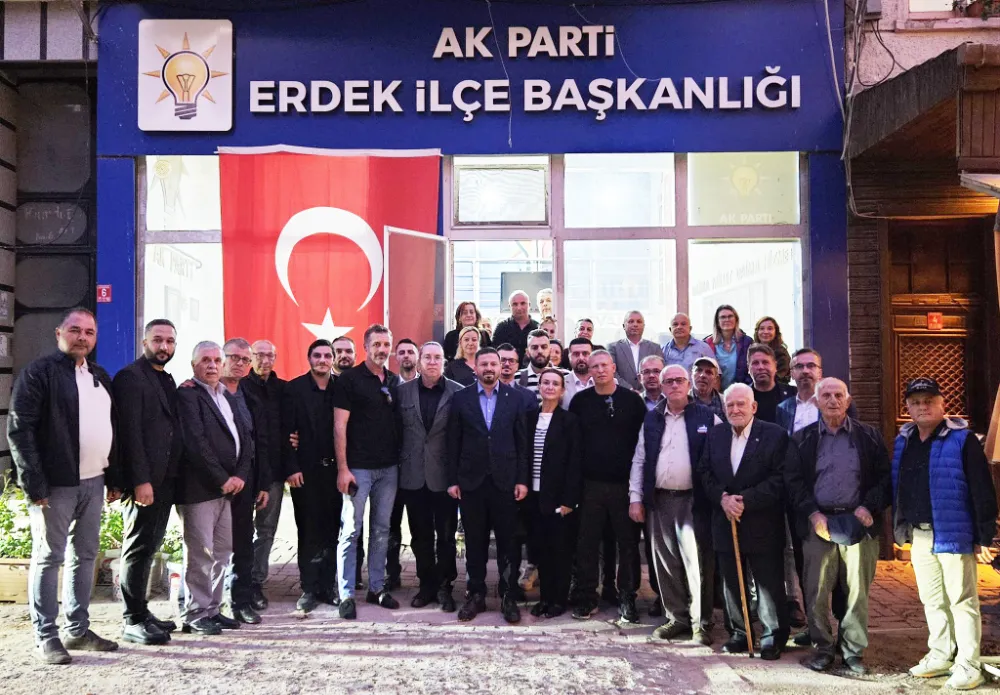 AK Parti’den Erdek’te yoğun ziyaret turu