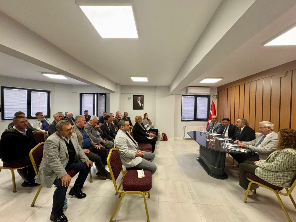 Erdek’te zeytin sezonu öncesi toplantı