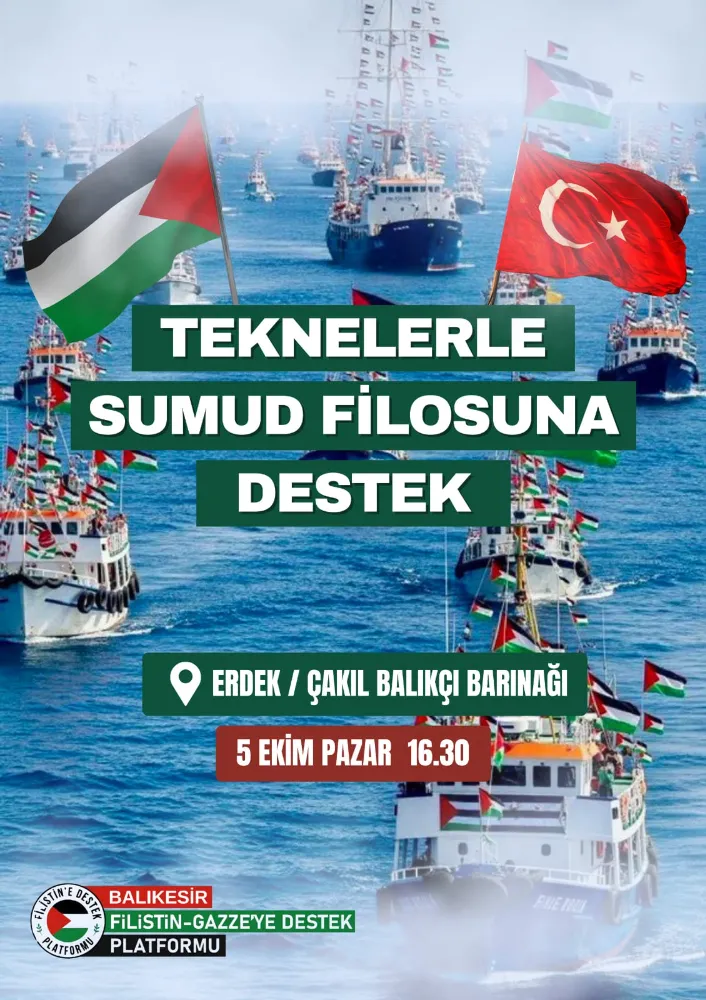Balıkesir’den Gazze’ye vicdan köprüsü