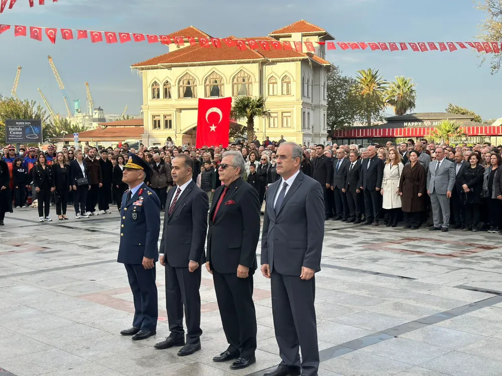 Ulu Önder Atatürk, ölümünün 87. yılında Bandırma’da anıldı