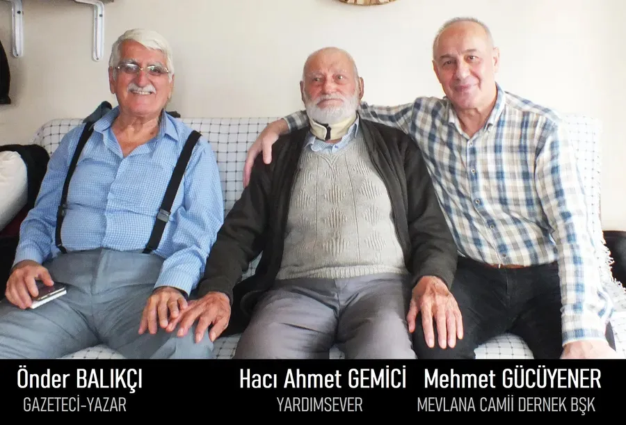 100 yaşındaki hayırsever Hacı Ahmet Gemici