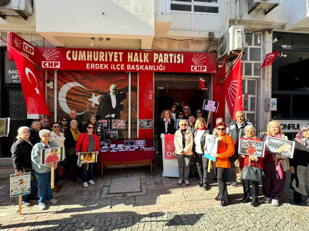 CHP Erdek Kadın Kolları’ndan 25 Kasım açıklaması: “Şiddete mecbur değiliz!”