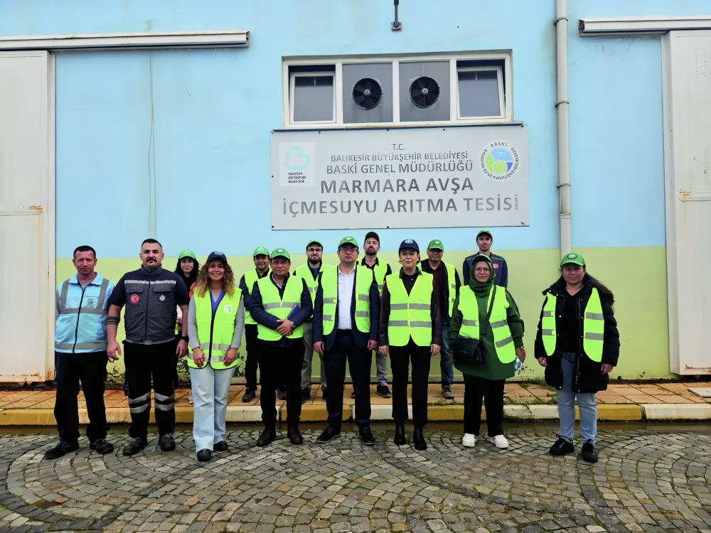 Avşa İçme Suyu Arıtma Tesisi’ne Teknik İnceleme Ziyareti