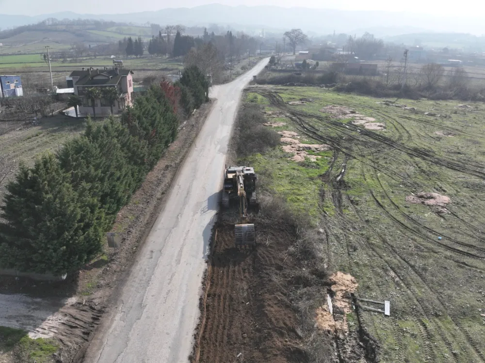 Büyükşehir Gönen-Keçeler Yolu’nu yeniliyor