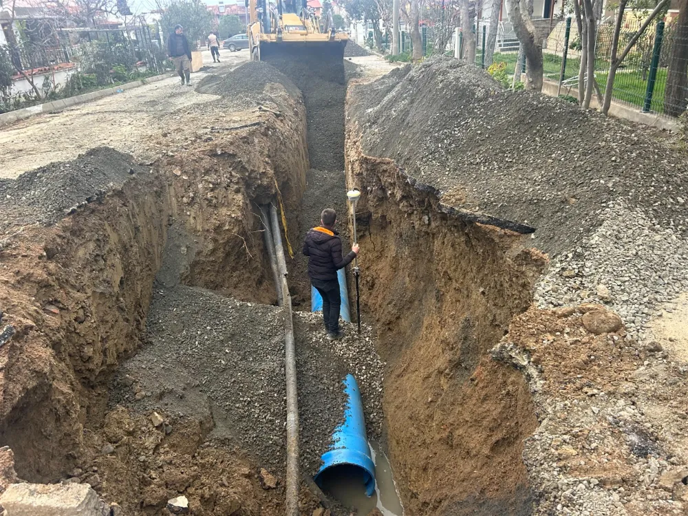 Burhaniye Atıksu Arıtma Tesisi Derin Deniz Deşarj Hattı yenilendi