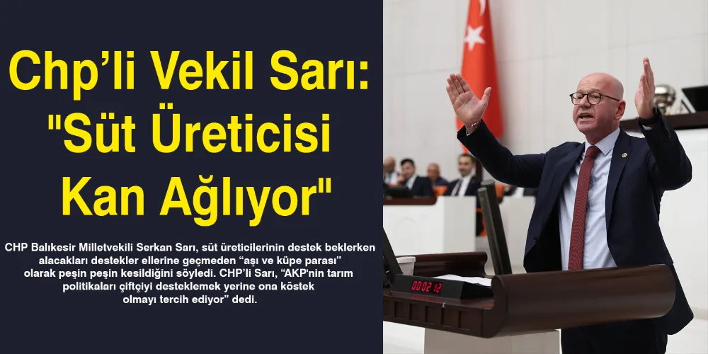 Chp’li Serkan Sarı: 