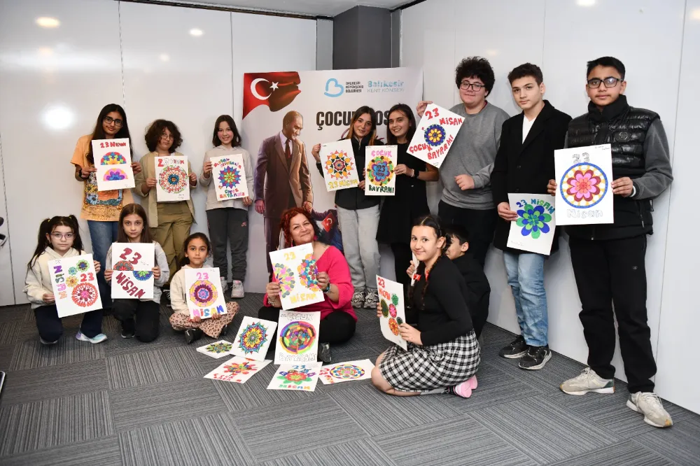 Büyükşehir’den çocukların hayal gücünü geliştiren etkinlik