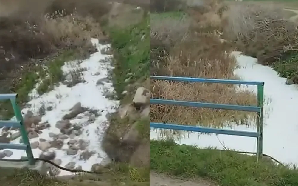 Gönen’deki derelere zehir akıyor!