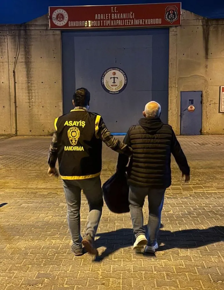 Bandırma’da 6 yıldır aranan hükümlü yakalandı