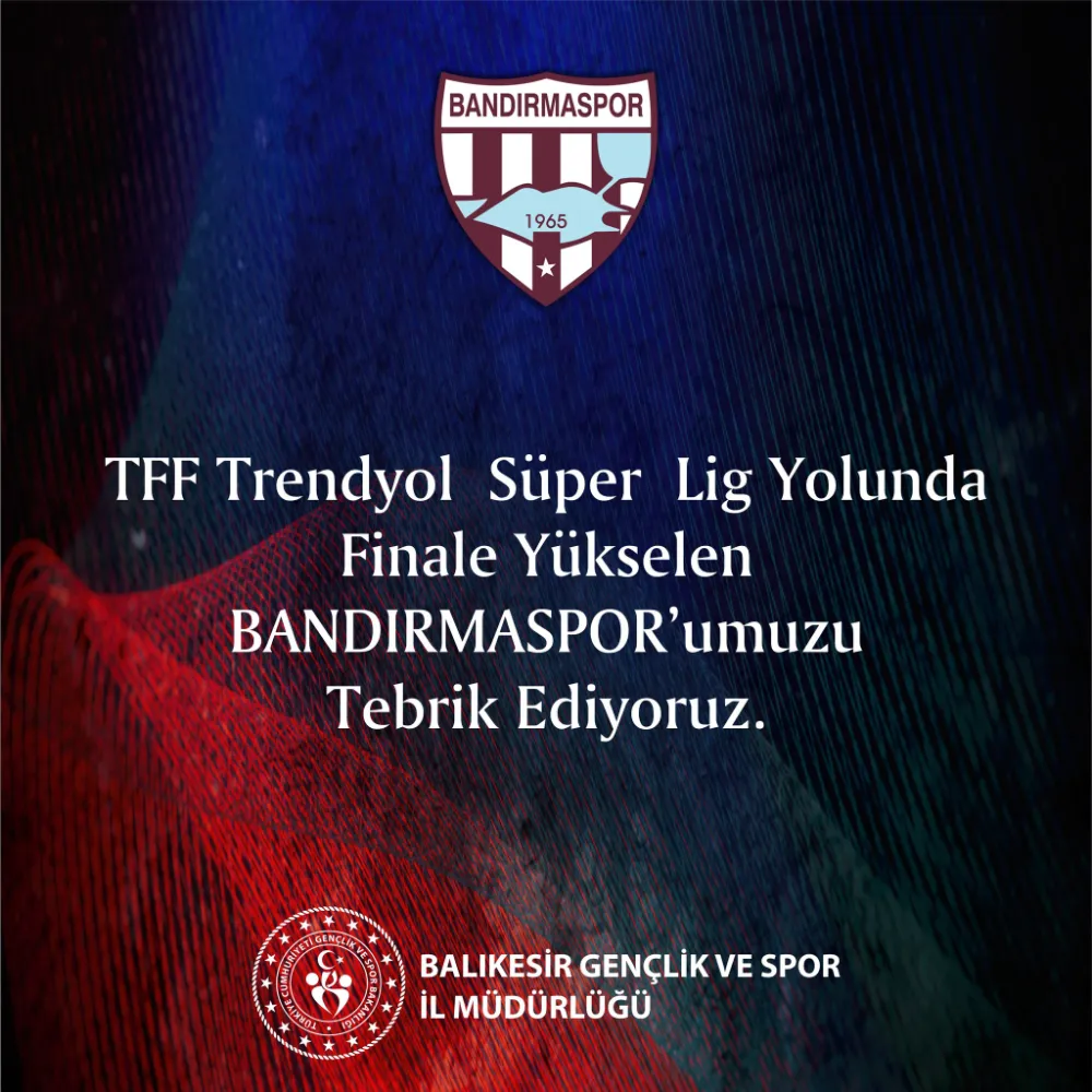 Balıkesir Spor Müdürlüğü nihayet Bandırmaspor’u hatırladı!