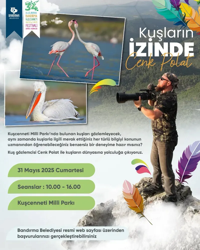“Kuşların İzinde” programı