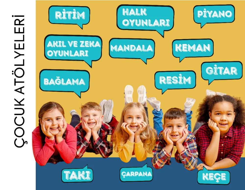 Büyükşehir, çocukları birbirinden eğlenceli atölyelerle buluşturuyor
