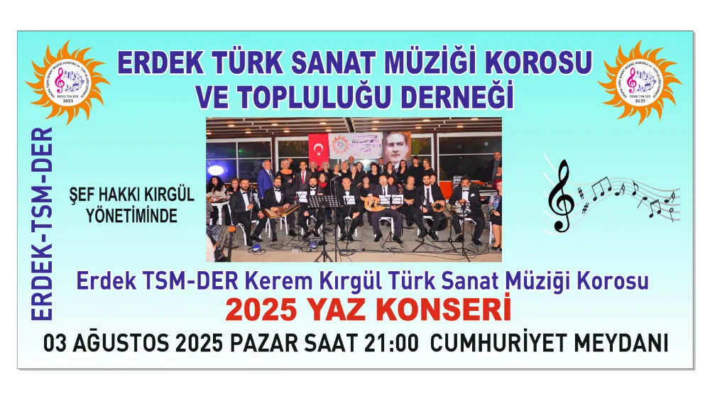 Erdek’te Türk Sanat Müziği konseri 