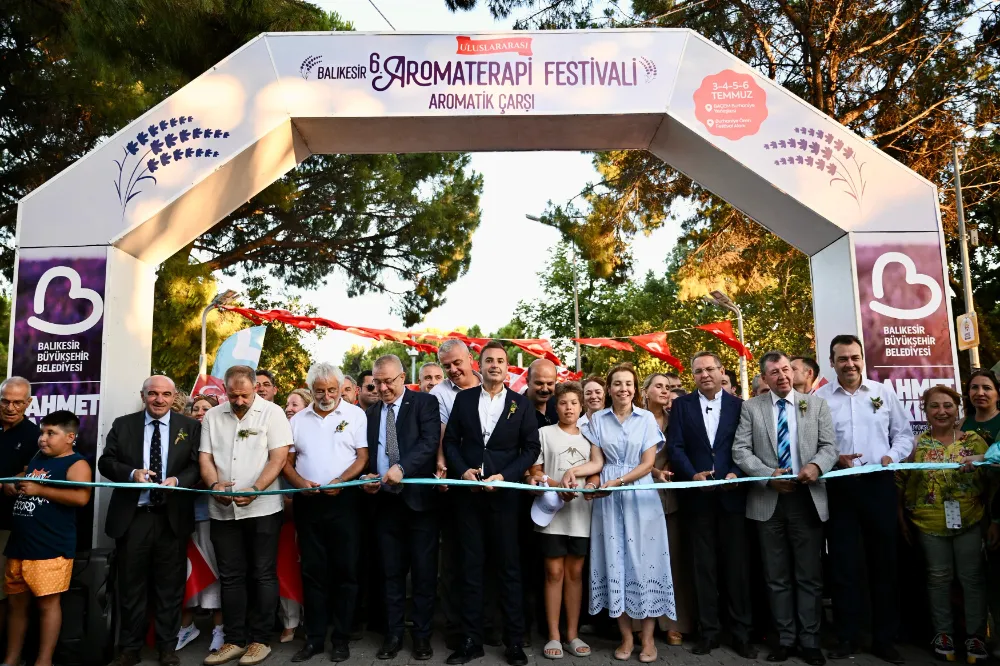 Uluslararası 6 Balıkesir Aromaterapi festivaline yoğun ilgi