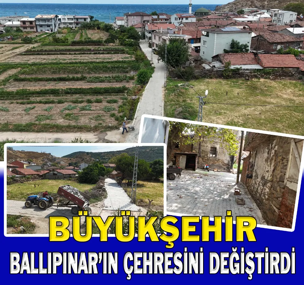 Büyükşehir, Ballıpınar’ın çehresini değiştirdi