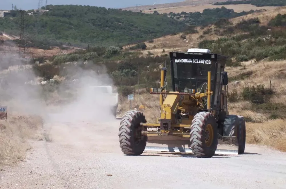“Son Kurşun Anıtı” yolu asfaltlanıyor
