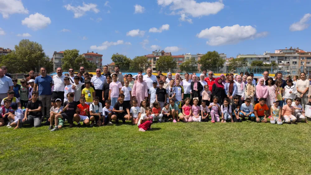 Erdek’te yaz Kur’an Kursları coşkulu bir programla sona erdi