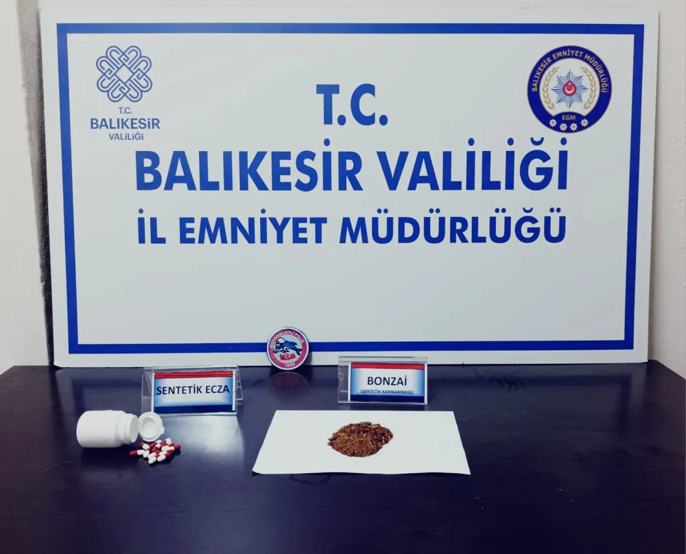 Polisin dikkati uyuşturucuya geçit vermedi!