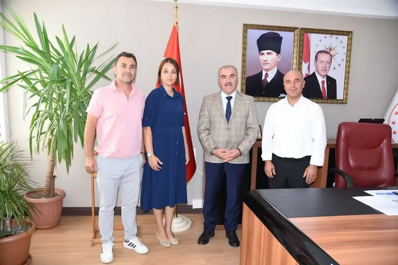 Erdek Öğretmenevi Yönetiminden İl Millî Eğitim Müdürü’ne Ziyaret