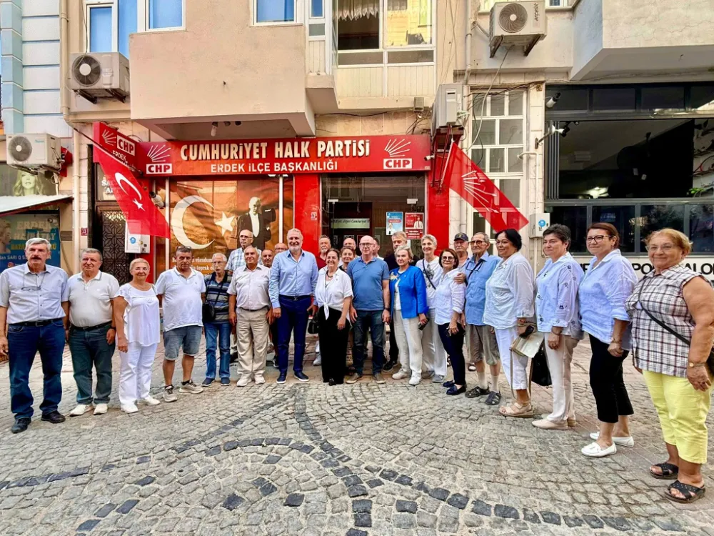 CHP heyetinden Erdek’e çıkartma