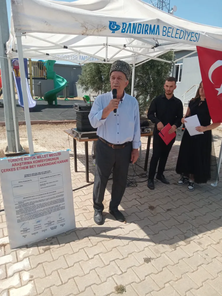 Çerkes Ethem Bey, doğduğu Emre Köyü’nde anıldı