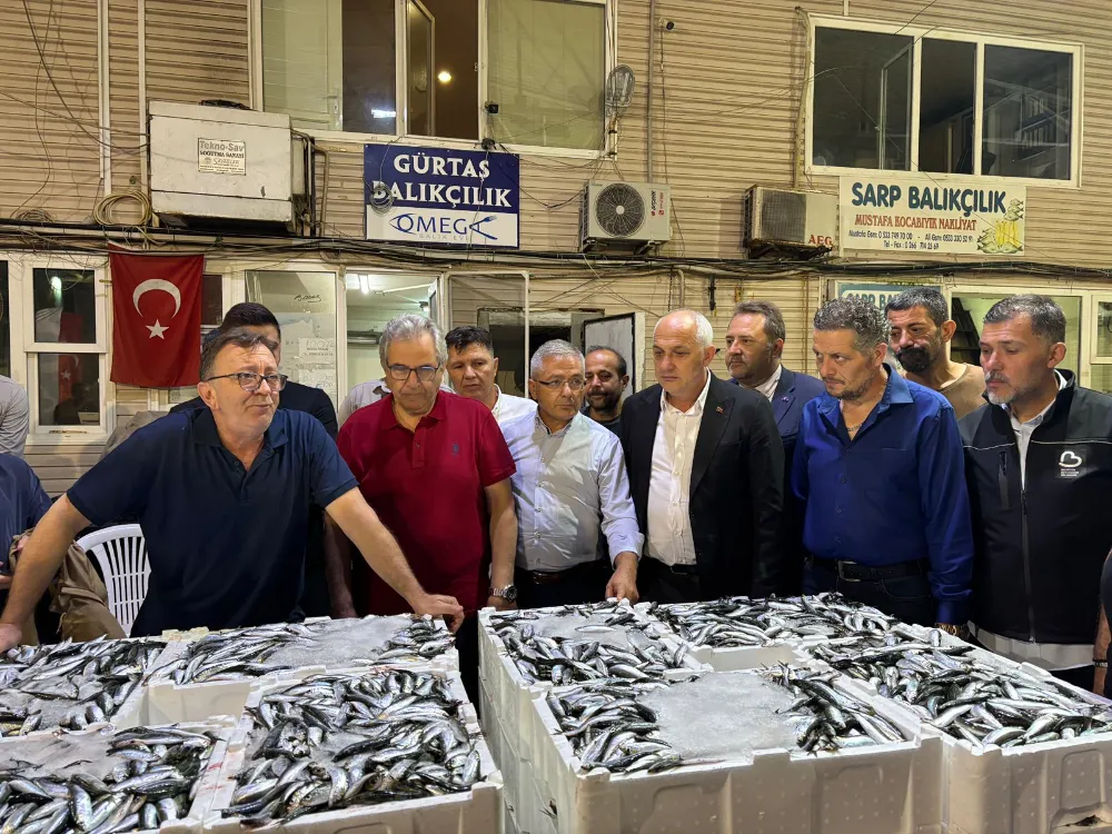 Balık sezonu ilk mezatla açıldı
