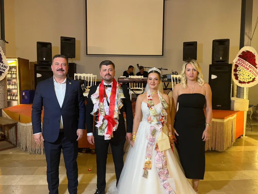 MHP’li Arif Kılıç dünya evine girdi