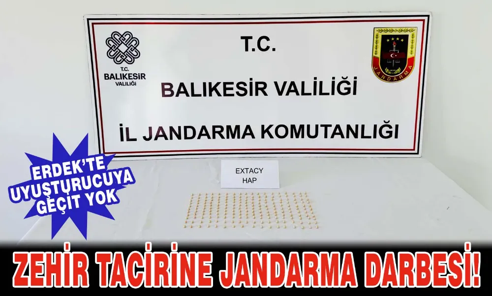Erdek’te uyuşturucu tacirlerine geçit 