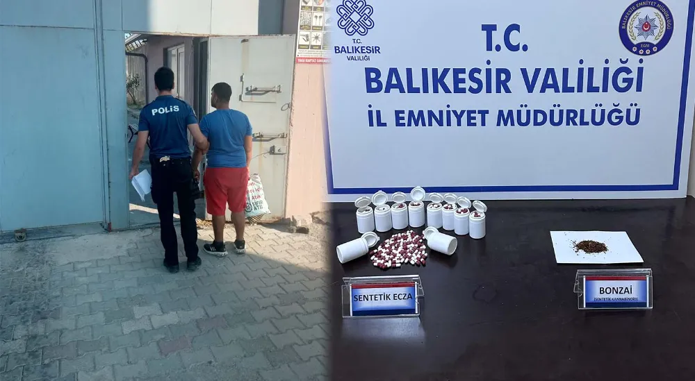 Erdek Polisi Uyuşturucu Tacirine Göz Açtırmadı 